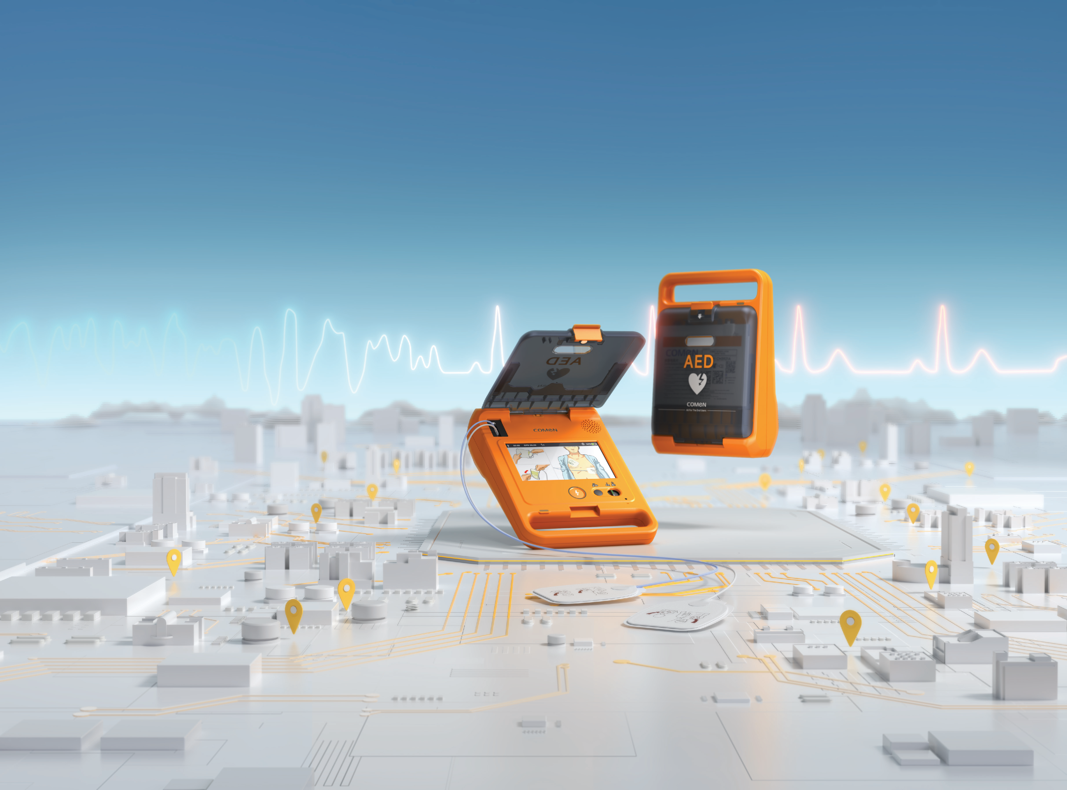 科曼AED G系列上市！耀致急救為全國獨家總代！